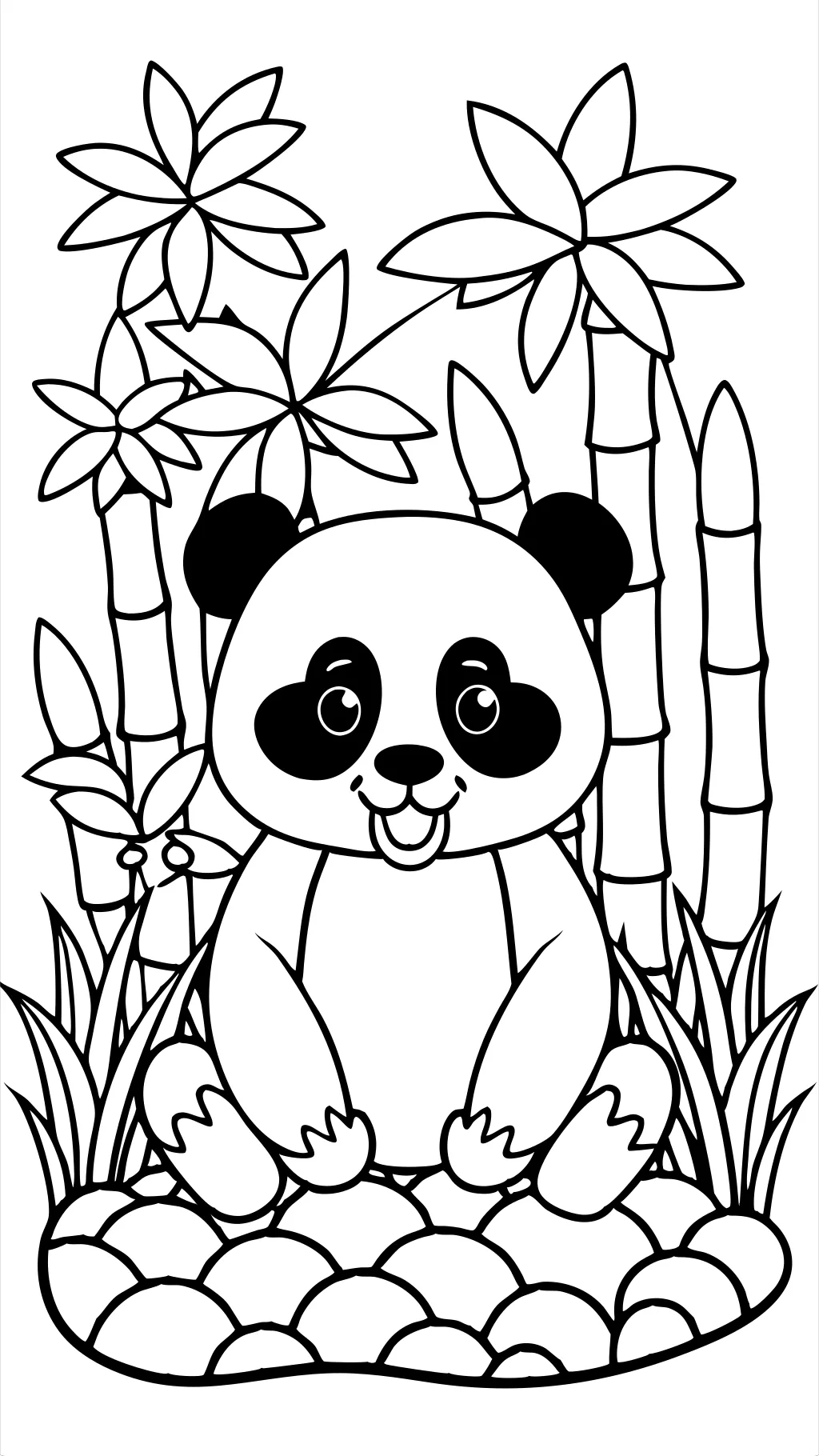 free printable coloring pages of pandas